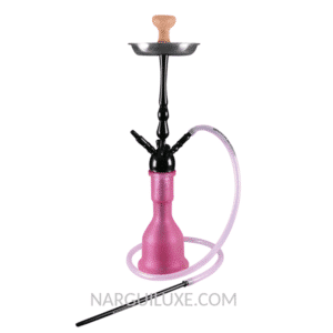 Pink Neon ELOX 30CM Plug Black 4s Narguiluxe.com