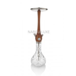 wookah-AOK chicha en bois vase cristal