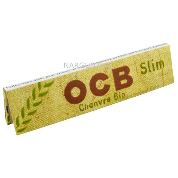 OCB Slim BIO CHANVRE NARGUILUXE.COM