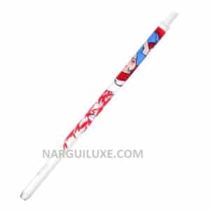 Devil Smoke Graffiti Shisha Girl rond