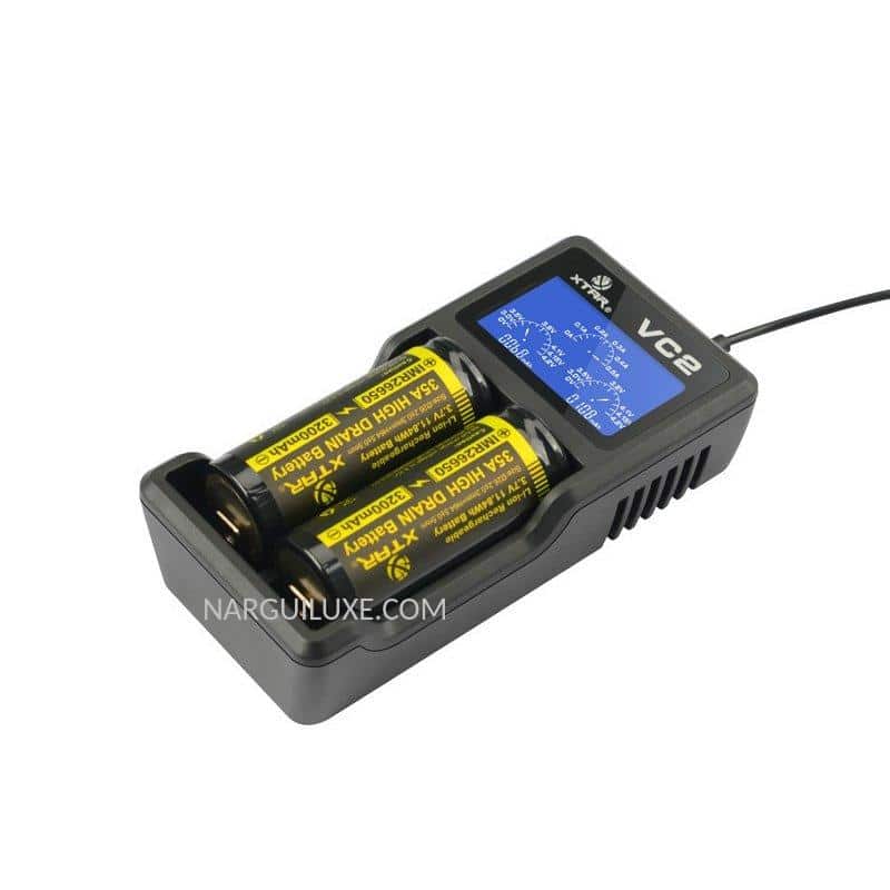 Chargeur de batterie Xtar pour E-cigarette sur