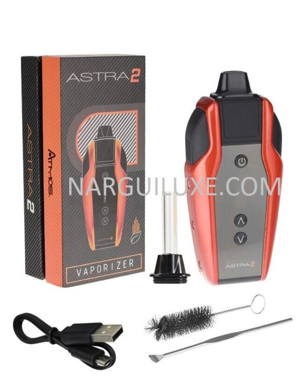 Atmos Astra 2 Dry Herbs Vaporizer-Ceramic Chamber-2200 MAh Li-poly Battery-OLED Screen 2