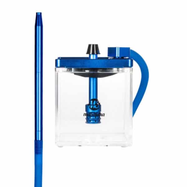 MS Micro Bleu vase Clear