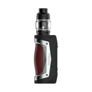 KIT AEGIS MAX 100W GEEKVAPE Argent et Cuir