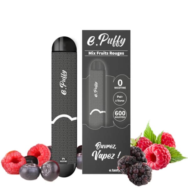 Puff e.Puffy Jetable Mix Fruits Rouges