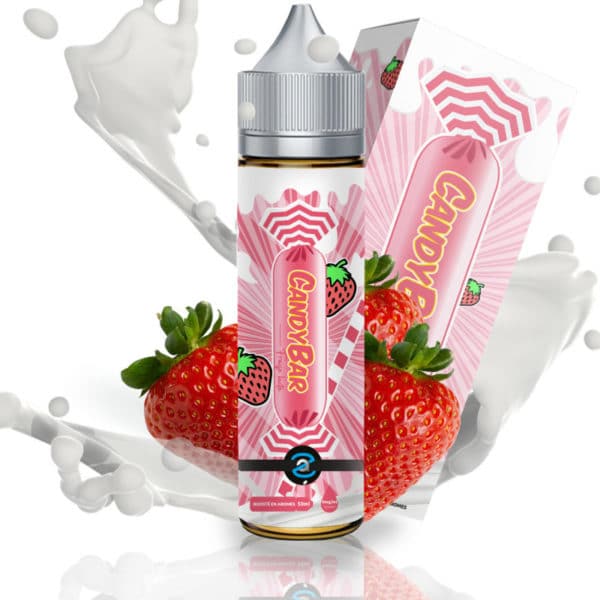 E-liquide Candy Bar - Fraise Lacté 50ml