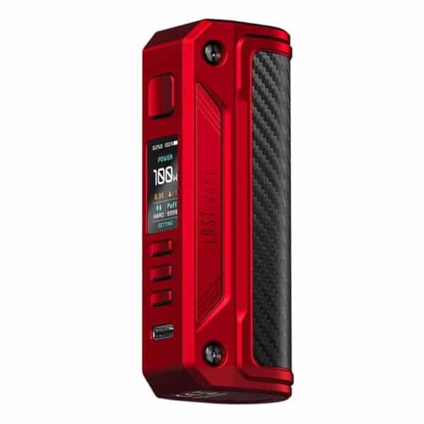 Box Thelema Solo Lost Vape rouge carbon
