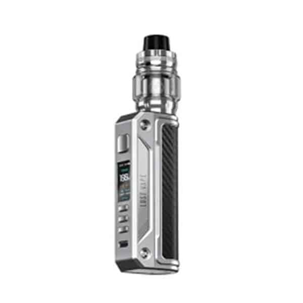 Kit Thelema Solo 100W Lost Vape silver carbon
