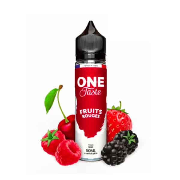 Gamme One Taste 50ml Fruits Rouges