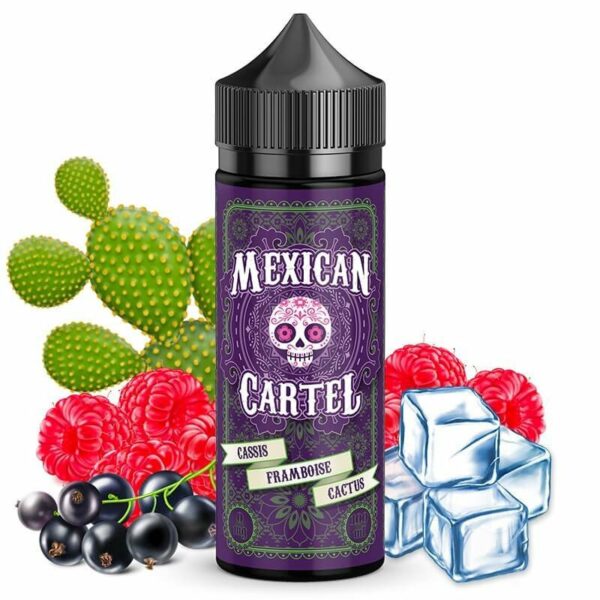 Gamme Mexican Cartel 100ml cassis framboise cactus