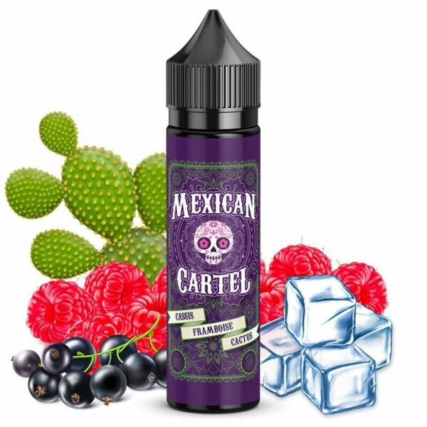 Gamme Mexican Cartel 50ml cassis framboise cactus