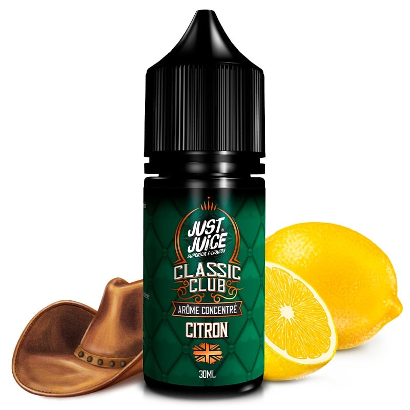 Concentrés Just Juice Classic Club 30ml Citron