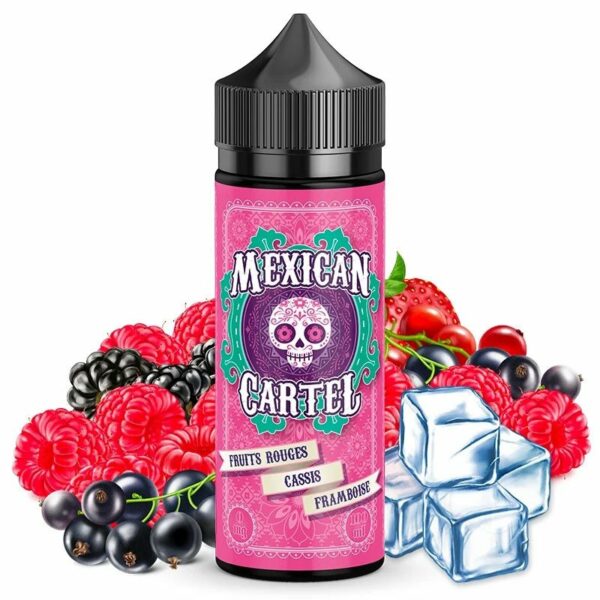 Gamme Mexican Cartel 100ml fruits rouges cassis framboise