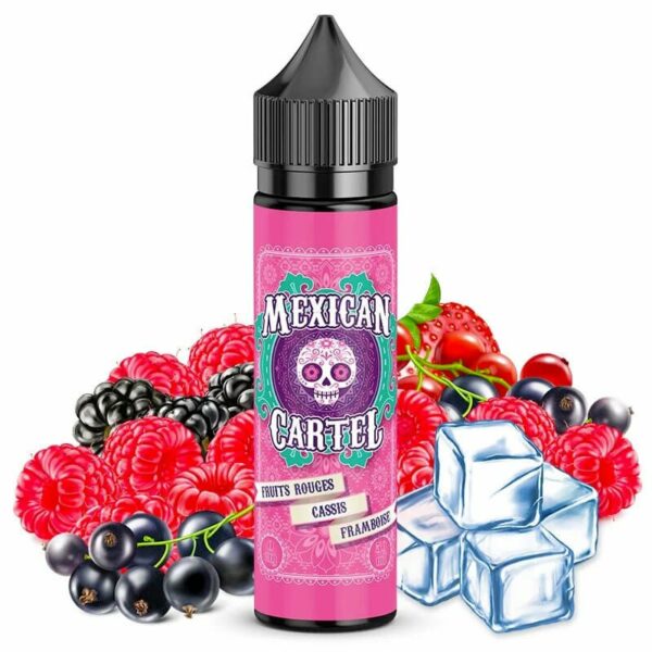 Gamme Mexican Cartel 50ml fruits rouges cassis framboise