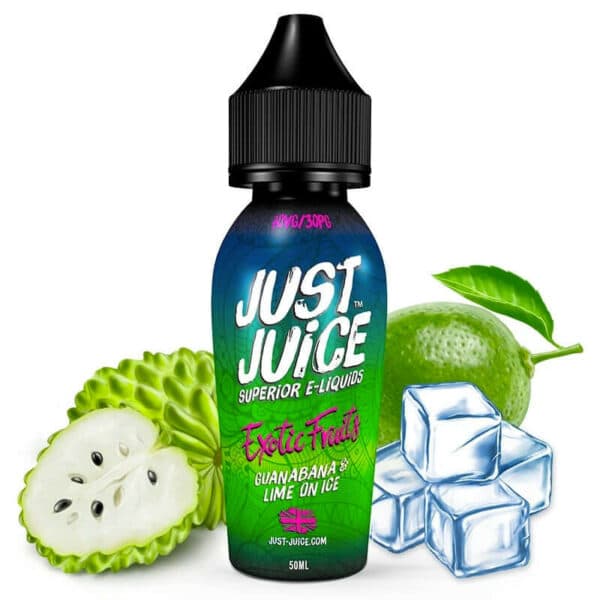 Gamme Just Juice 50ml guanabana citron vert glacé