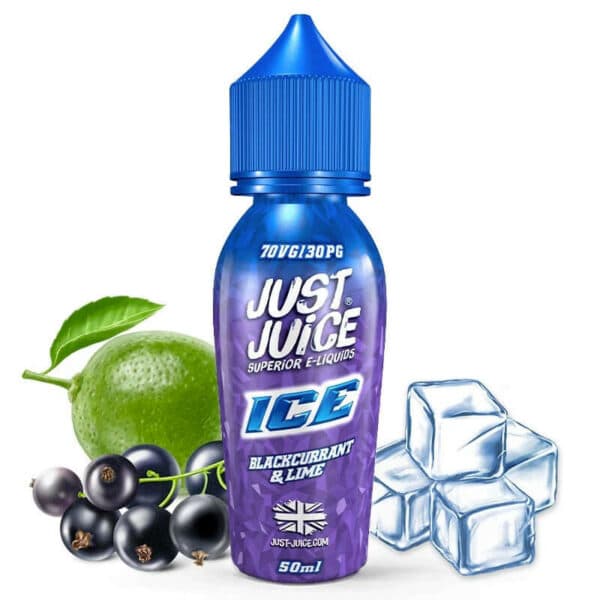 Gamme Just Juice 50ml casis citron vert ice