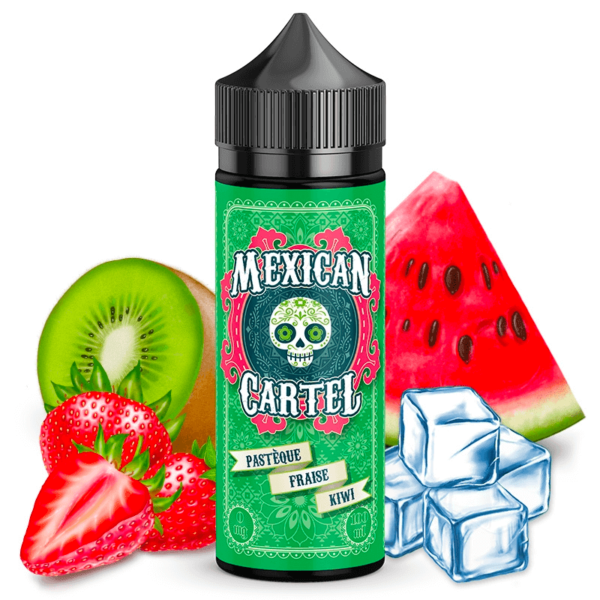 Gamme Mexican Cartel 100ml pasteque fraise kiwi