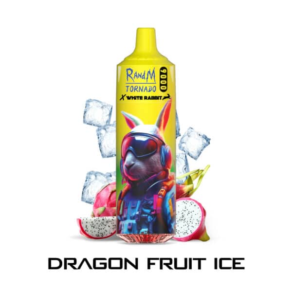 RandM Tornado White Rabbit 9000 puffs Dragon Fruit Ice