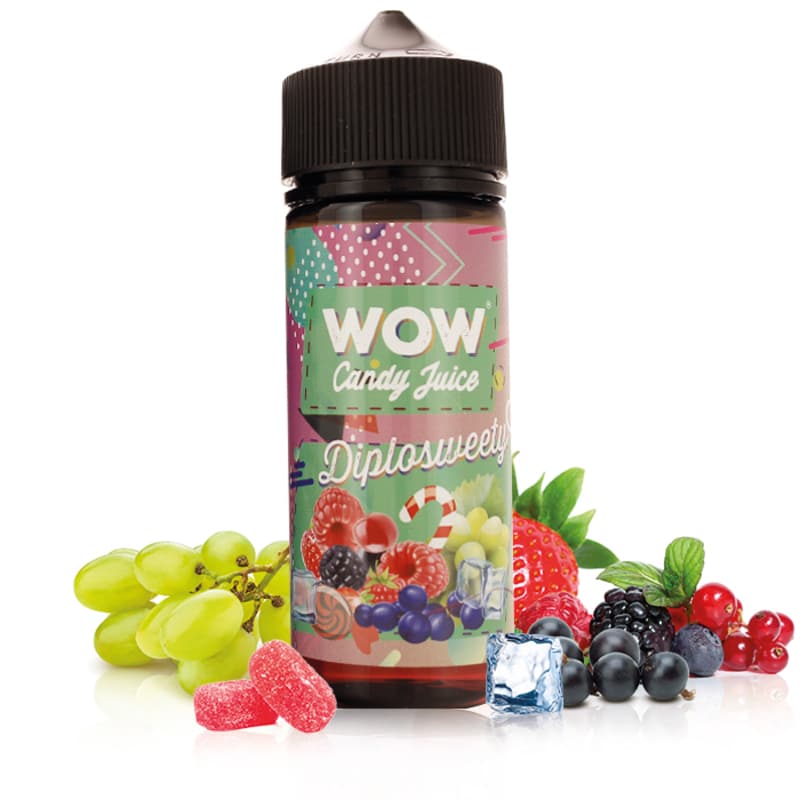 Wow Candy Juice 100ml Diplosweety