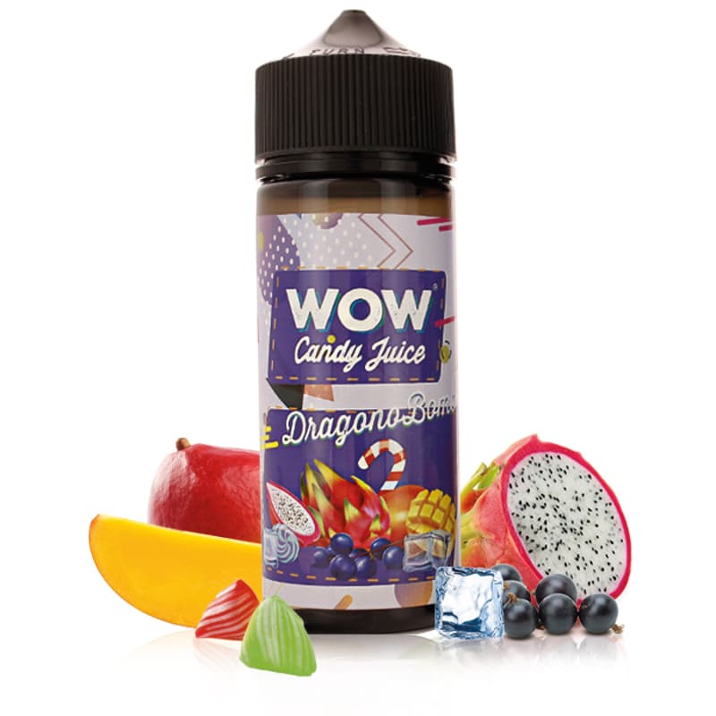 Wow Candy Juice 100ml DragonoBomb