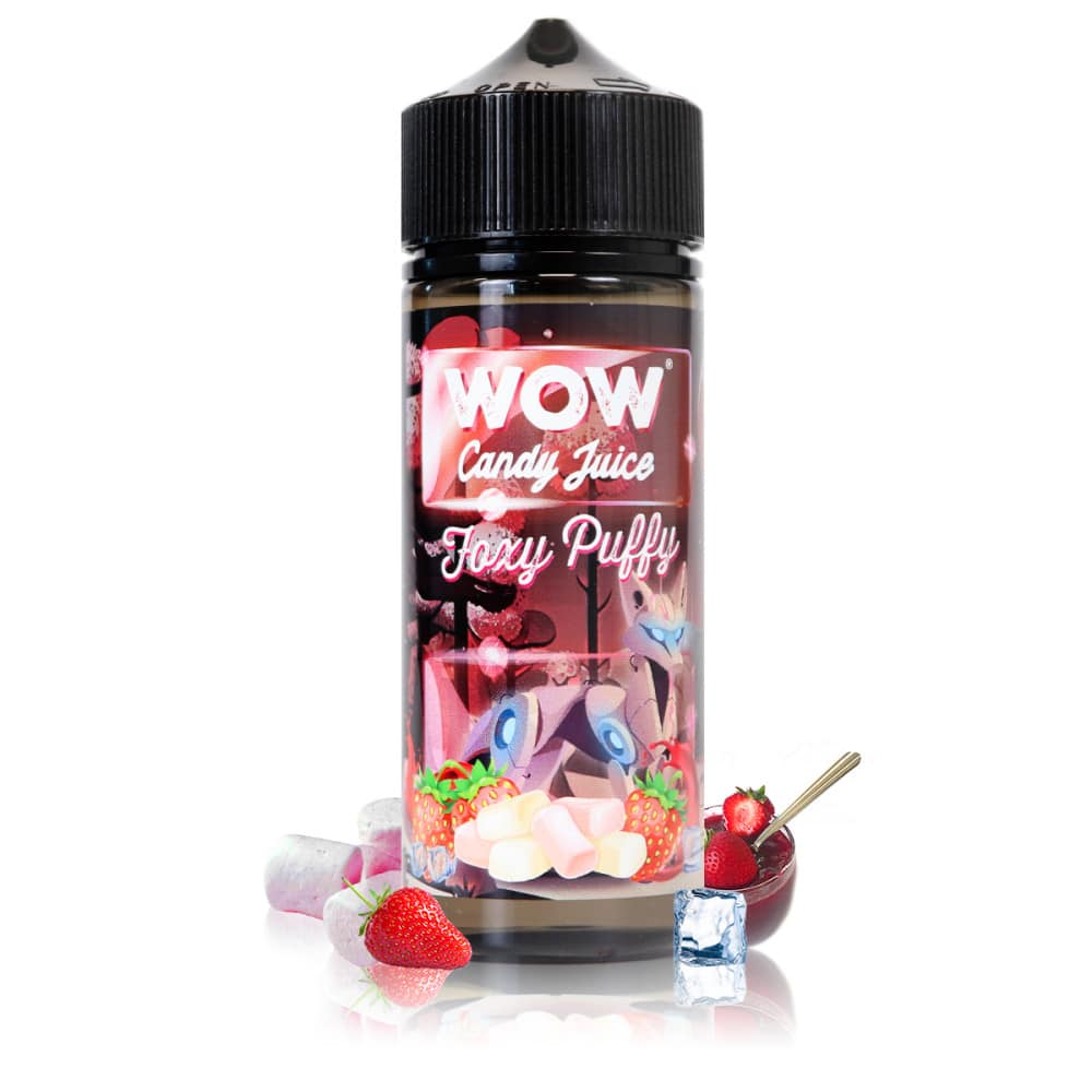 Wow Candy Juice 100ml Foxy Puffy