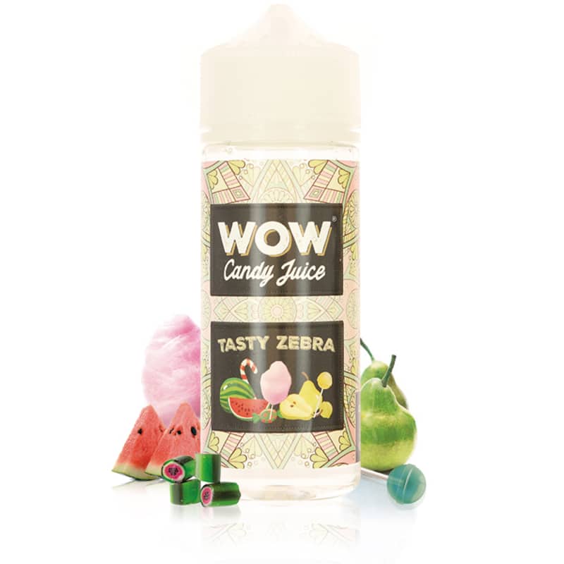 Wow Candy Juice 100ml Tasty Zebra