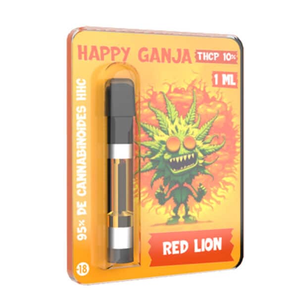 Cartouche THCP Happy Ganja Red Lion