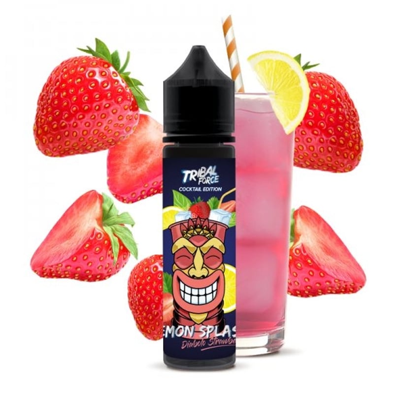 Tribal Force 50ml Lemon Splash Strawberry (Diabolo Fraise)