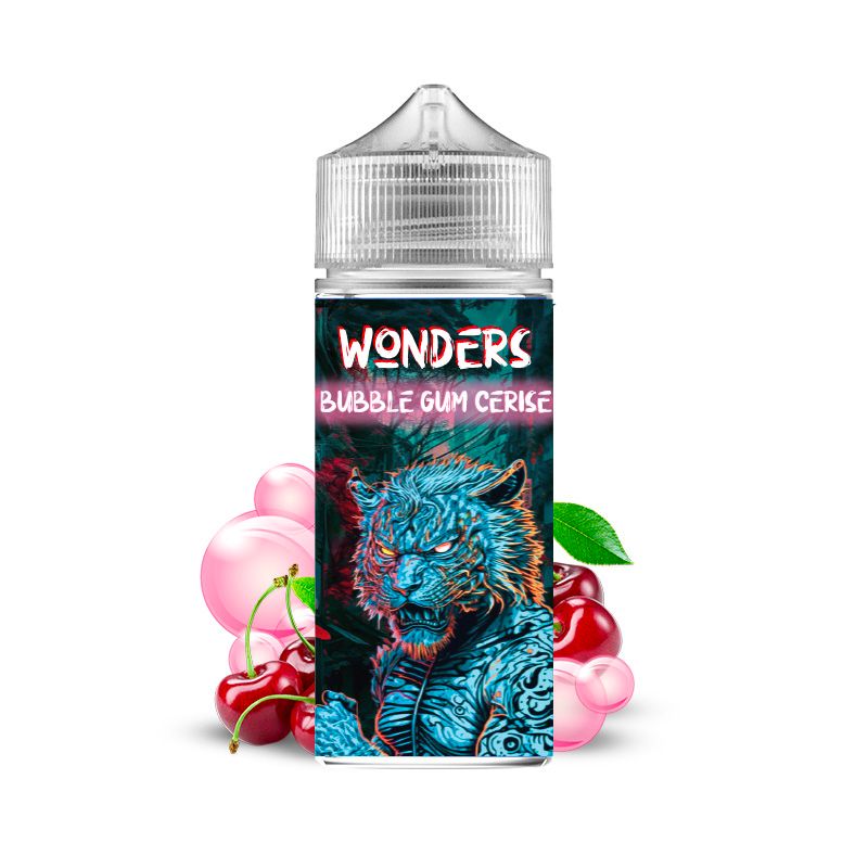 Wonders 100ml bubble Gum Cerise