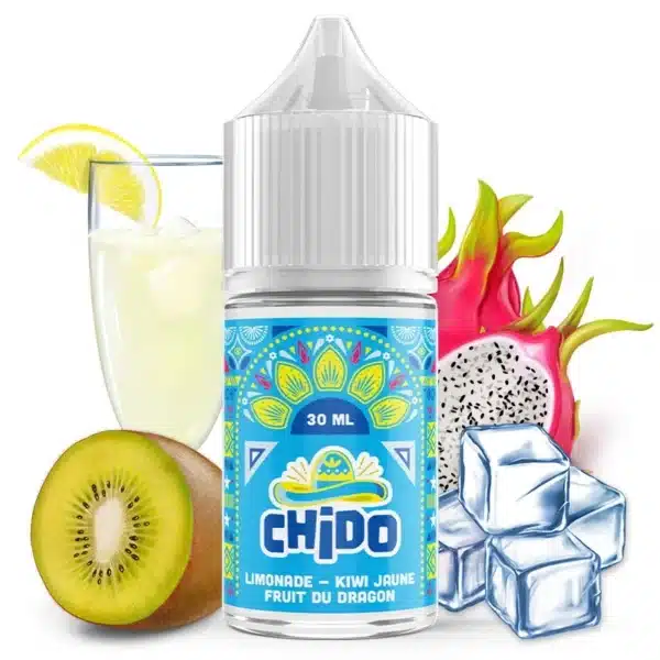 Concentrés Chido 30ml limonade kiwi jaune fruit du dragon