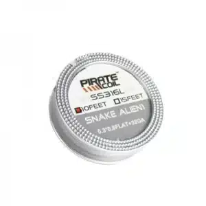 Bobine Alien Pirate Coil Snake Alien 1 SS316L 0.3*0.8flat+32G