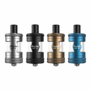 Après le succès rencontré par le Nautilus GT, Aspire réitère l'exploit avec le clearomiseur Nautilus GT2, une version revisitée qui conserve son style raffiné. Élégant, il est fabriqué à partir d'acier qui lui apporte sobriété et solidité. Pensé pour s'accorder à la plupart des boxs du marché, il propose un diamètre de 24 mm lui permettant d'accueillir un réservoir de 4.5 ml de contenance. Celui-ci se remplit par le haut, via un système anti-fuite ingénieux, en tournant le top cap. En dessous, Aspire a placé une bague d'airflows qu'il suffit de faire tourner pour ajuster le débit d'air. Ainsi, les vapoteurs peuvent passer facilement d'un tirage serré à une vape plus aérienne. Pour personnaliser davantage l'expérience de vape, les utilisateurs peuvent aussi compter sur les fameuses résistances Nautilus, qui permettent de passer du DL au MTL en un clin d'oeil ! Clearomiseur Nautilus GT 2 Aspire