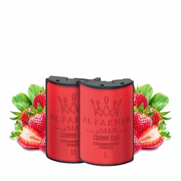 Cartouches Hyper Max Advances 30k Crown Bar Al Fakher Strawberry Punch