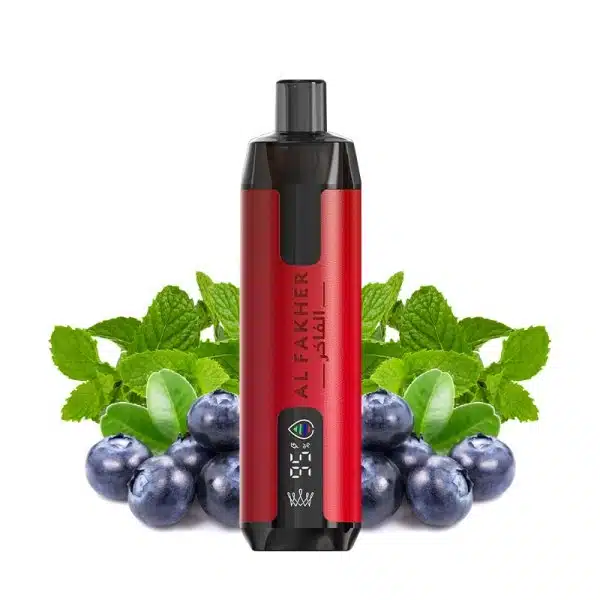 Supermax 6K Crown Bar Al Fakher Berry Blue 20mg