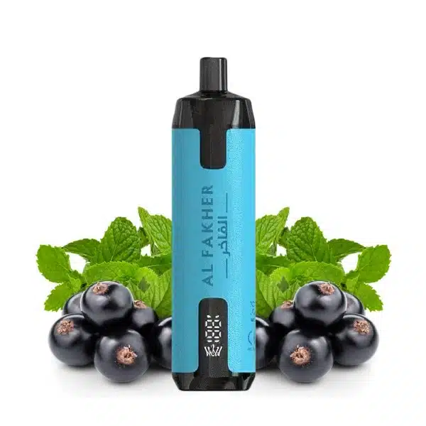 Supermax 6K Crown Bar Al Fakher Blackcurrant Mint 6mg