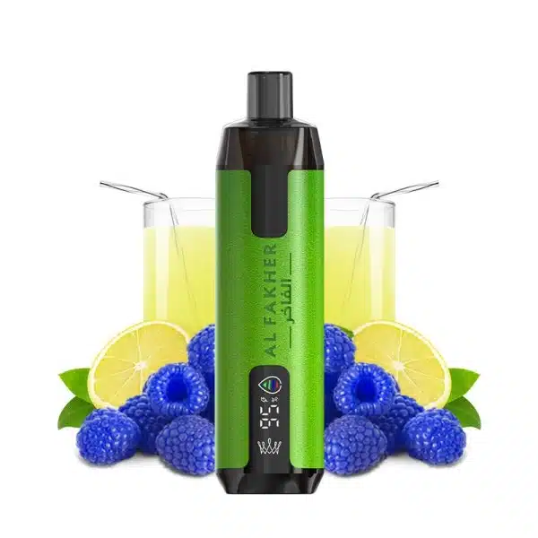 Supermax 6K Crown Bar Al Fakher Blue Razz Lemonade 20mg