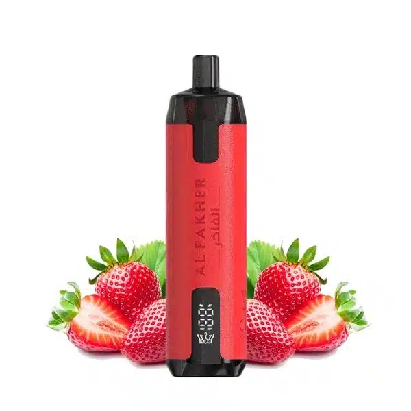 Supermax 6K Crown Bar Al Fakher Strawberry Punch 6mg