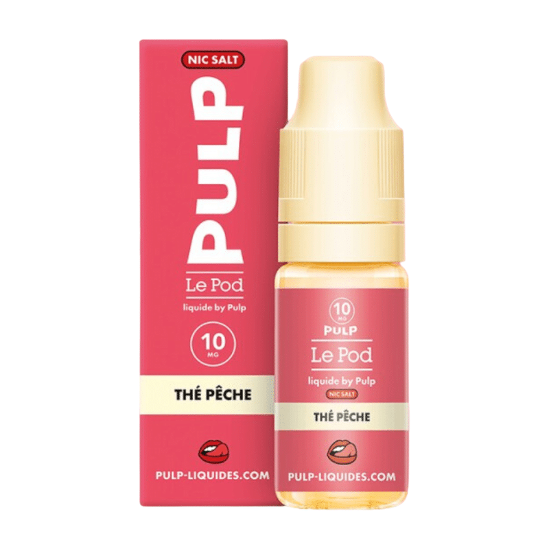 Le Pod 10ml Nic Salt Pulp Thé Pêche