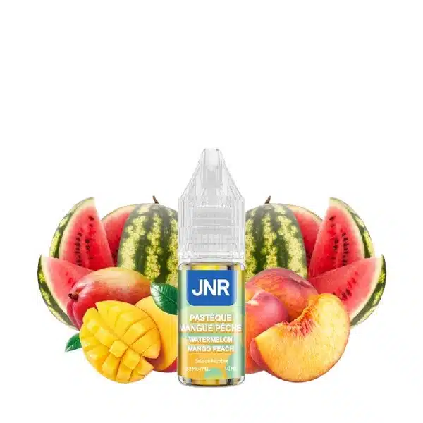 JNR Nic Salt 10ml Pastèque Mangue Pêche