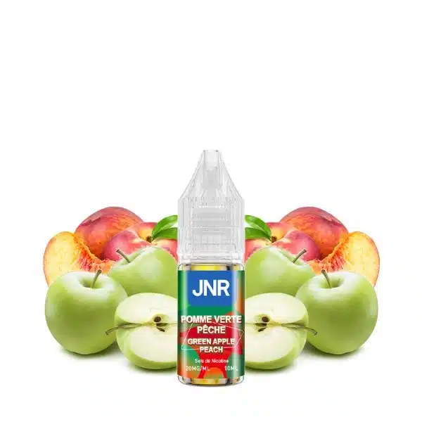 JNR Nic Salt 10ml Pomme Verte Pêche