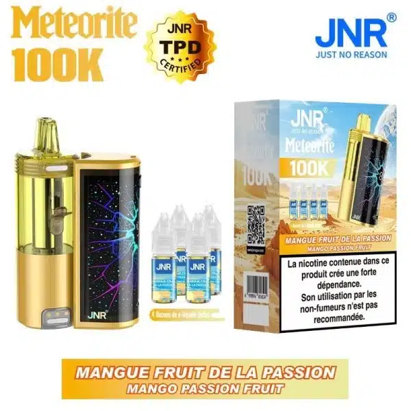 Puff 100k Meteorite JNR Mangue Fruit de la Passion