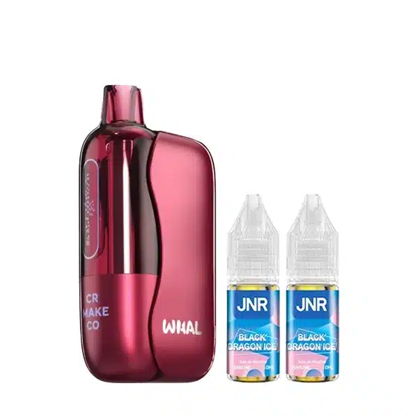 Puff 38k Whale JNR Black Dragon Ice