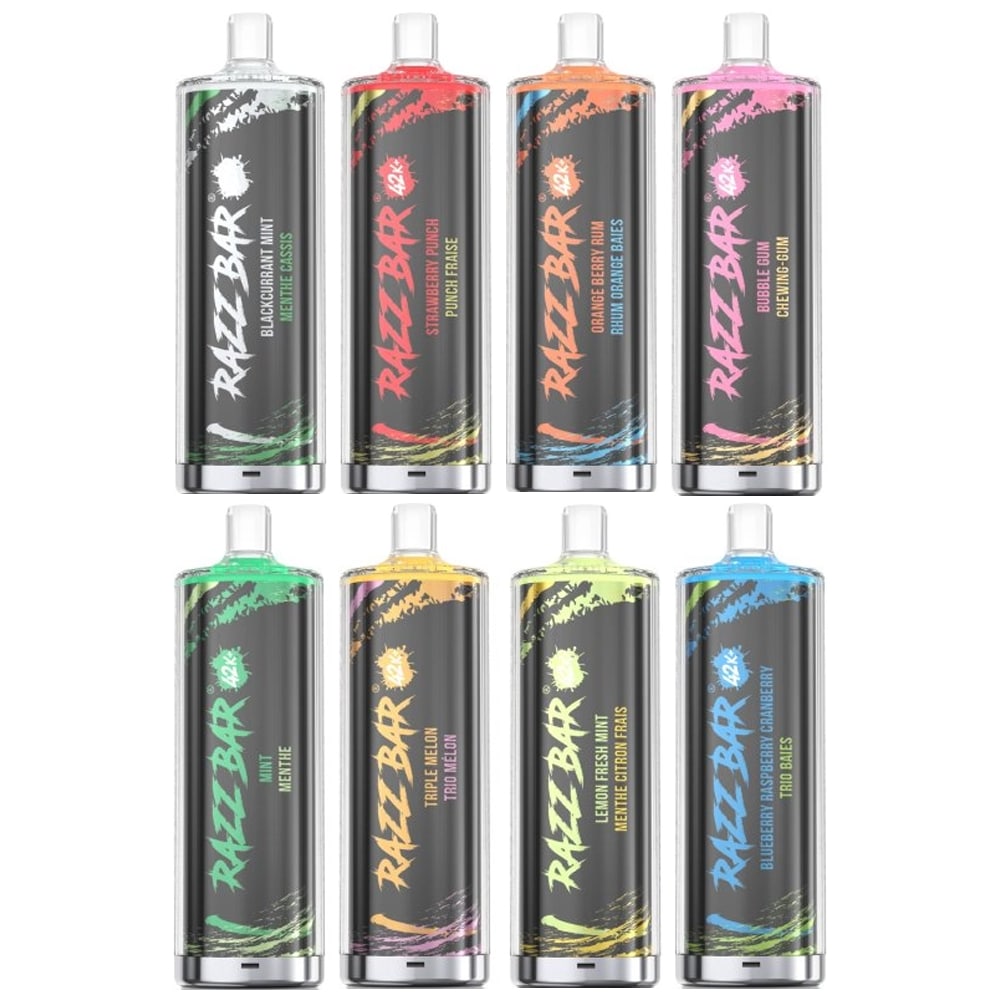 Puff Razzbar 42k+